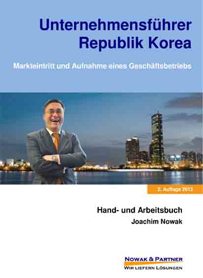 Buchcover "Unternehmensführer Republik Korea"