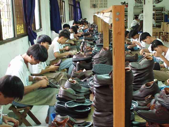 Schuhfabrik in Vietnam Schuhfabrik in Vietnam