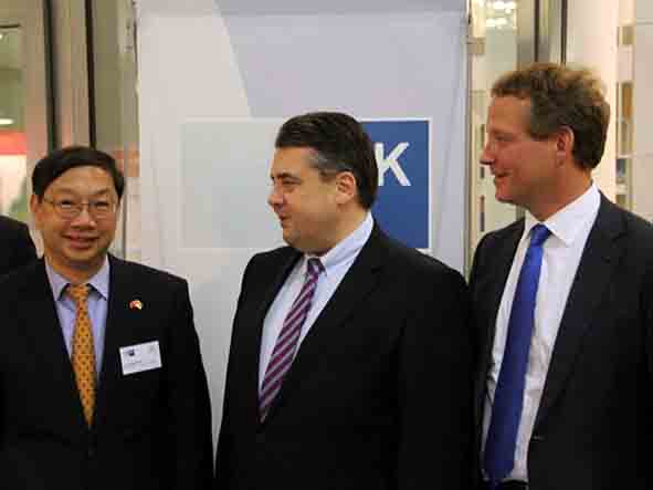 Eröffnung der chinesischen Handelskammer in Deutschland