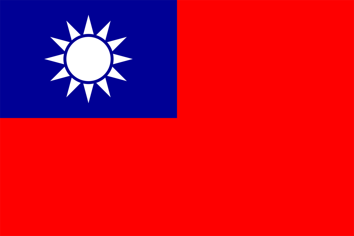 Taiwan Flagge